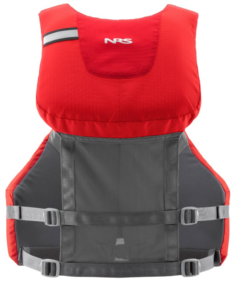 NRS cVest rot Rückenansicht